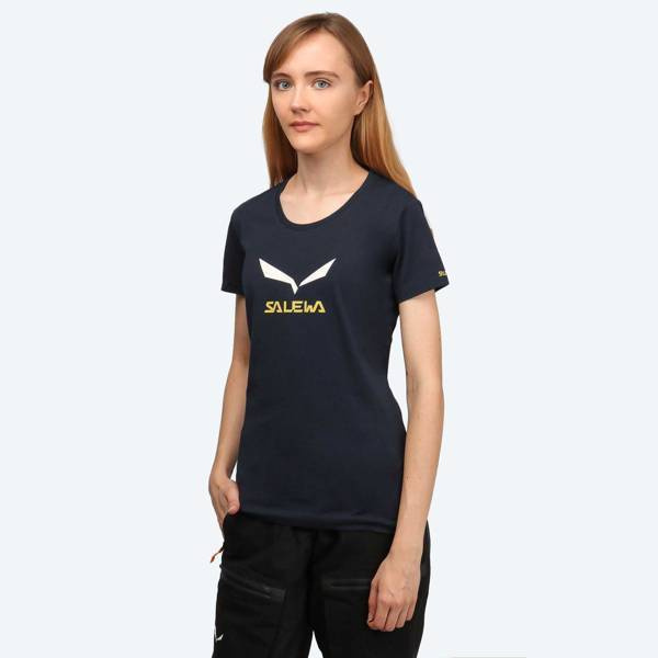 Koszulka Salewa Solidlogo CO W S/S Tee 24555-3991