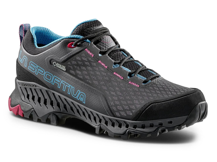 La Sportiva Spire Woman GTX ZFHS095K00B24 Black/Topaz